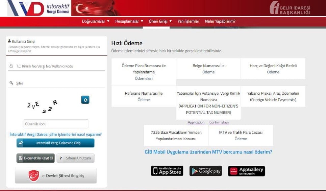 Vergi Taksitlendirme Başvuru - 2 Vergi Taksitlendirme Başvuru3