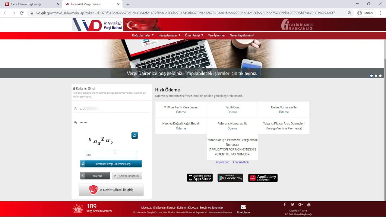 Vergi Taksitlendirme Başvuru - 1 Vergi Taksitlendirme Başvuru3